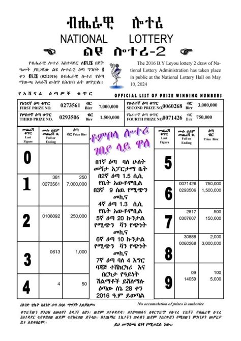 liyu lottery 2016 winning numbers|Telegram: Contact @nationallottery.
